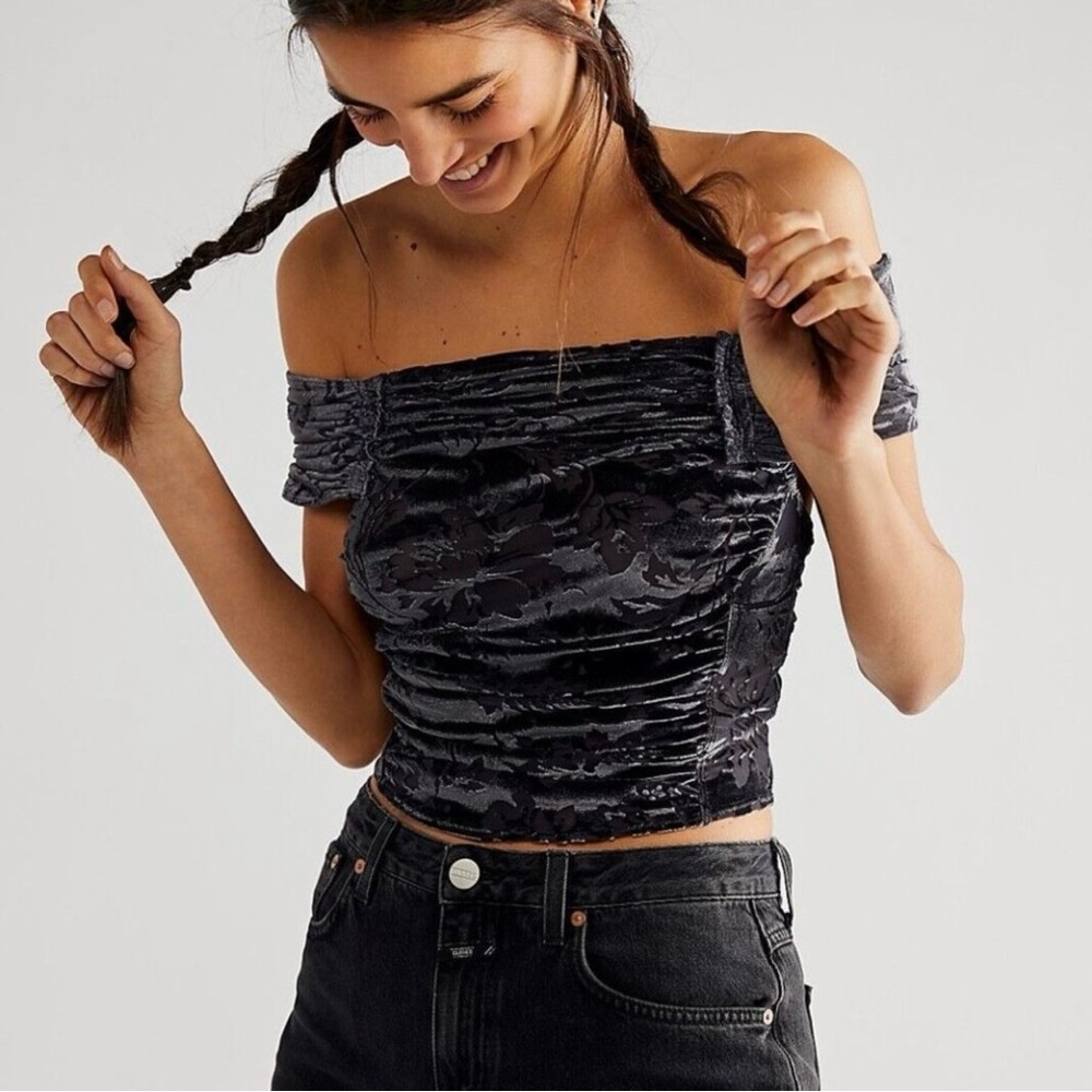 NWOT Free People Velvet Tank